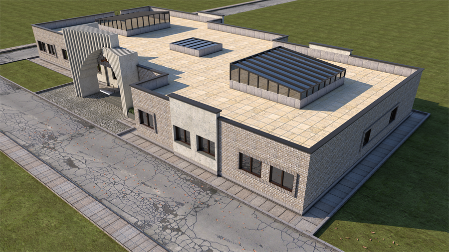 ساختمان اقامتی  مرکز آموزش ایثار گران