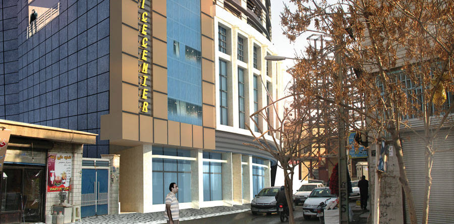 مجتمع  تجاری - رفاهی و پارکینگ طبقاتی ورامین