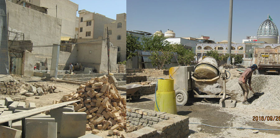 احداث فاز دوم پارک زائر