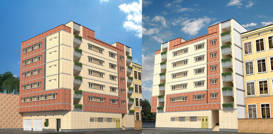 ساختمان اسکان کارگری و واحد های اداری حوزه امور شهری